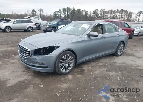 2017 Genesis G80 3.8 z USA, uszkodzony, nr VIN KMHGN4JE9HU188079